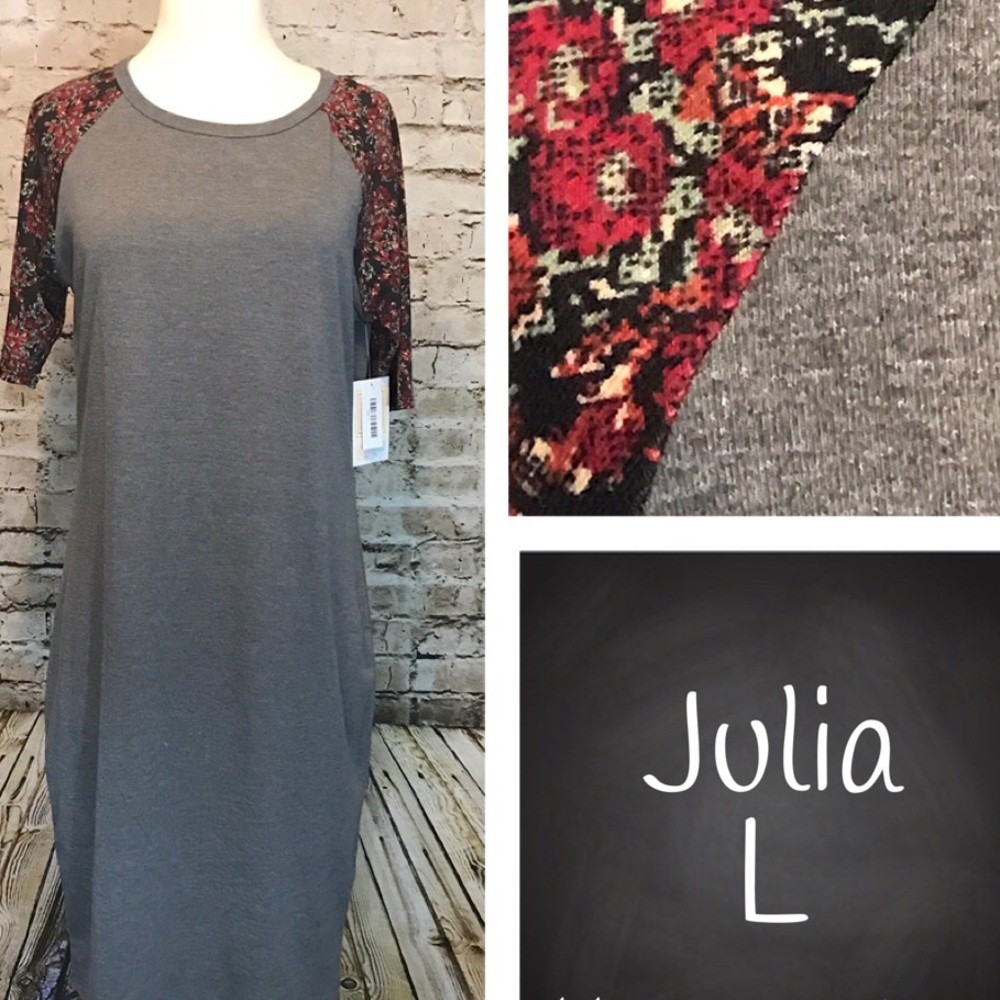 NWT LuLaRoe Julia Pencil Dress, L
